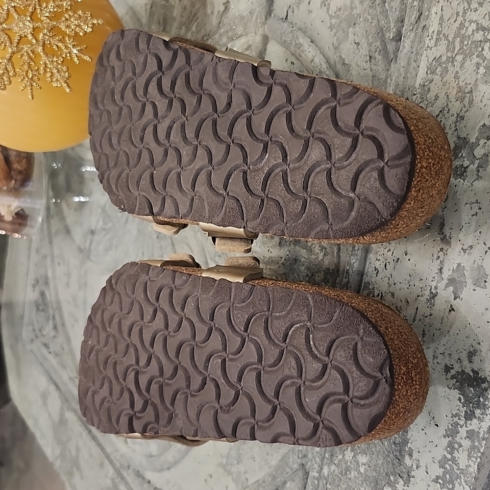Birkenstock Birko Flor Women's YAO BALANCE Gold - Picture 7 of 10